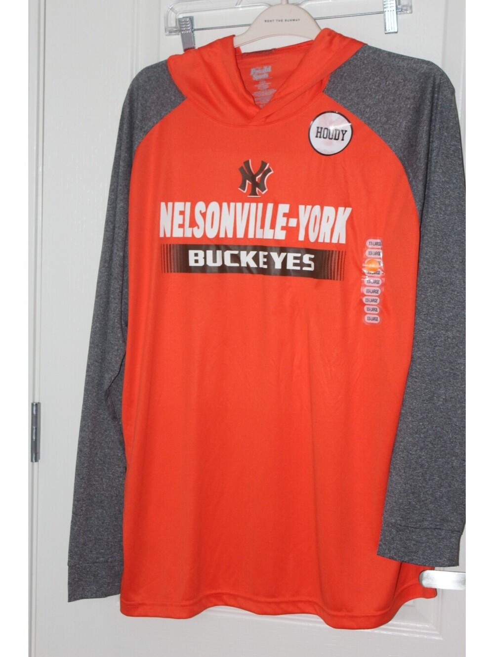 Nelsonville‑York Buckeyes long‑sleeve hoodie 0158